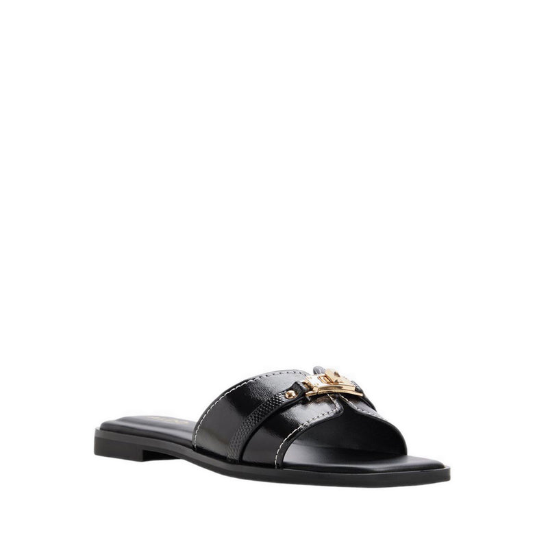 Francea Men's Flat Sandals - Black