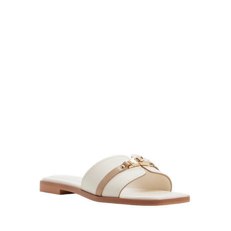 Francea Men's Flat Sandals - Cream