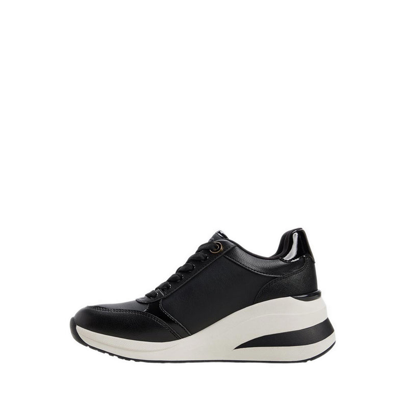 Cambay Women's Wedge Sneakers - Black