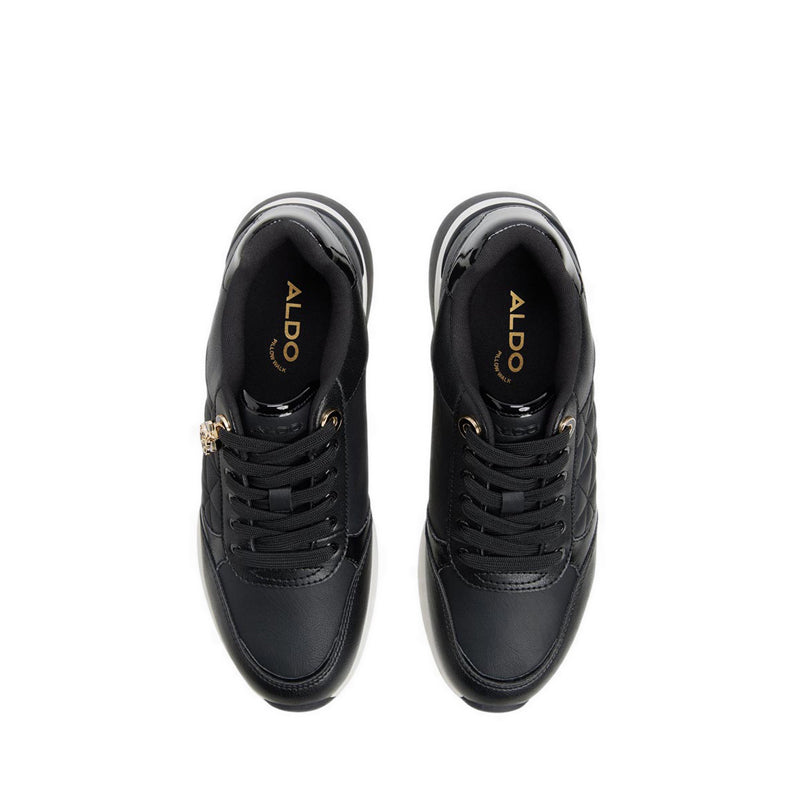 Cambay Women's Wedge Sneakers - Black