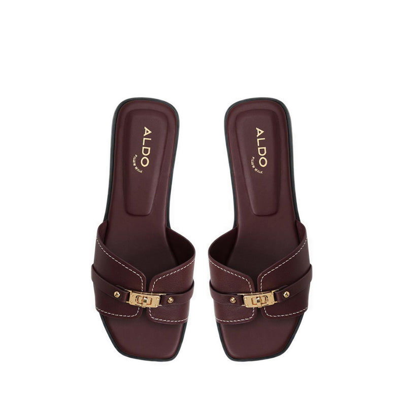 Francea Men's Flat Sandals - Bordo