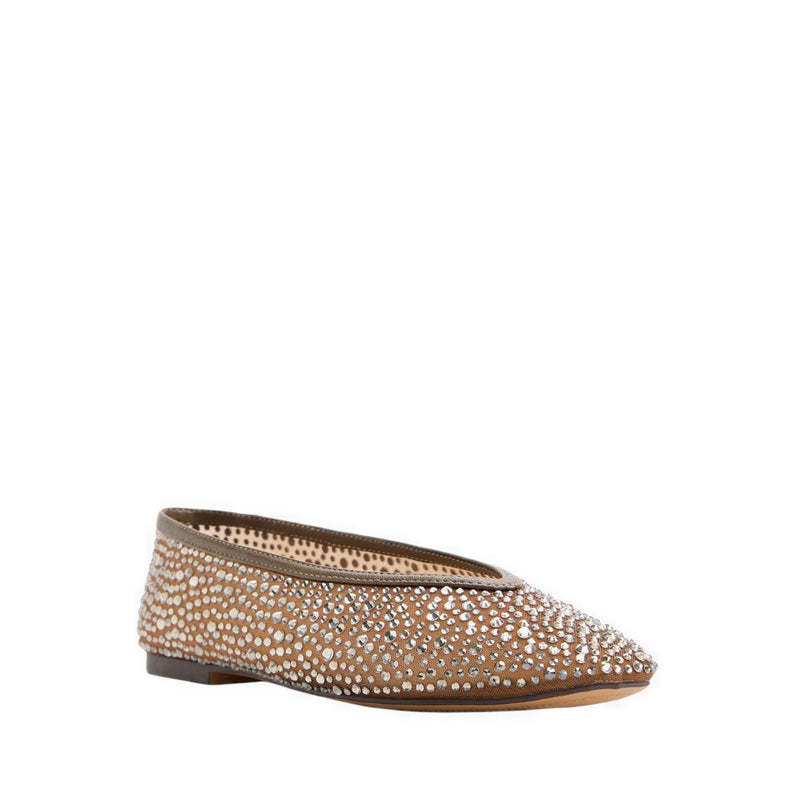 Ayrah Women's Ballerinas & Mary Janes - Taupe