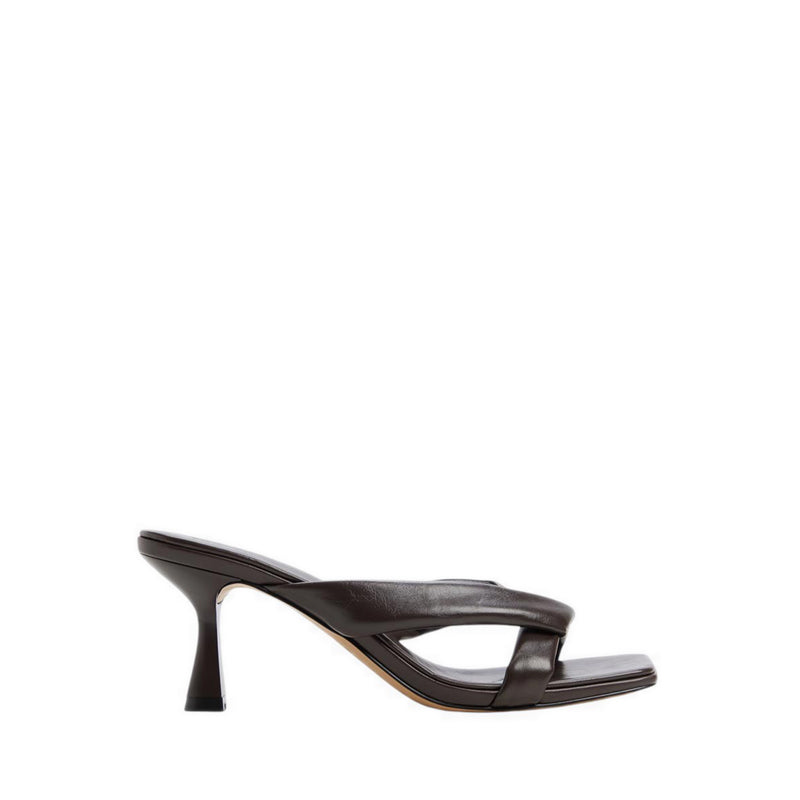 Zenna Women's Heeled Sandals - Dark Brown