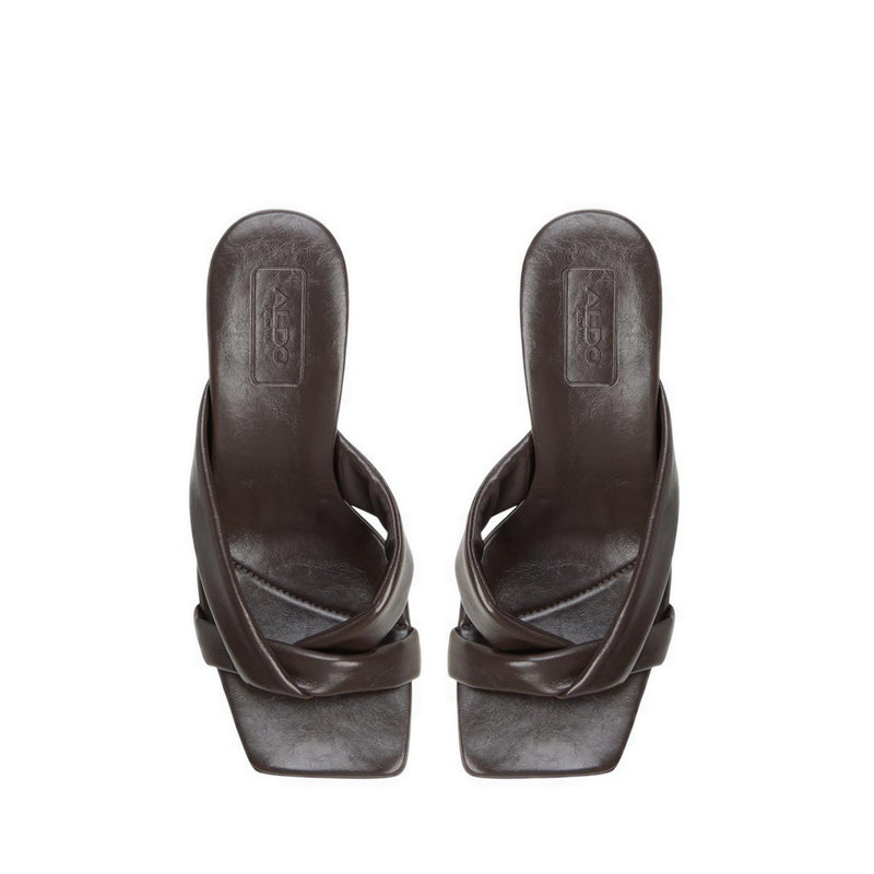 Zenna Women's Heeled Sandals - Dark Brown