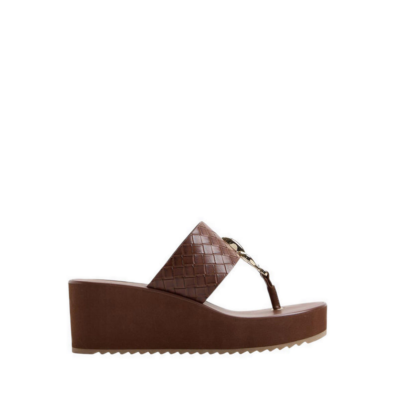Penelopy Women's Beach Sandals - Dark Brown