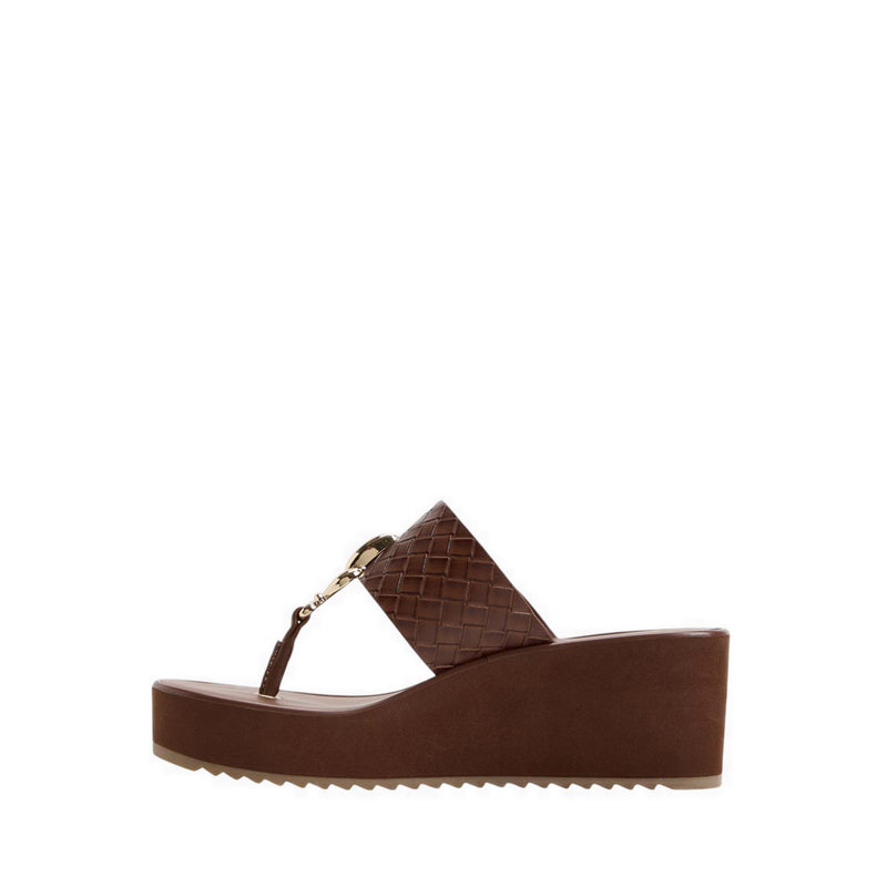 Penelopy Women's Beach Sandals - Dark Brown