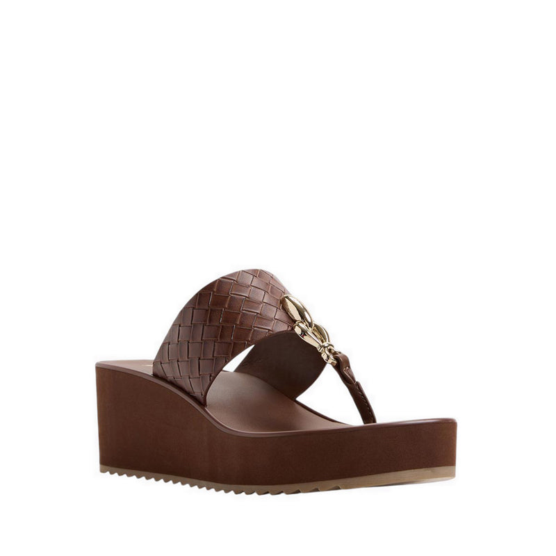 Penelopy Women's Beach Sandals - Dark Brown