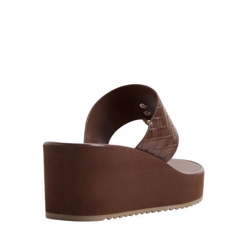 Penelopy Women's Beach Sandals - Dark Brown