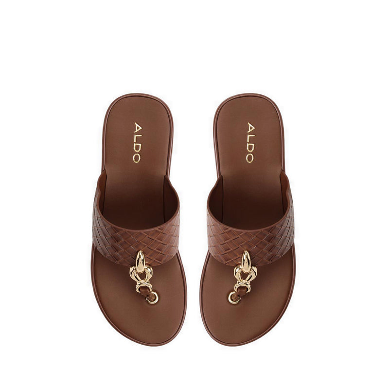 Penelopy Women's Beach Sandals - Dark Brown
