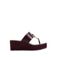Penelopy Women's Beach Sandals - Burgundy