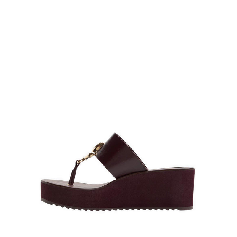 Penelopy Women's Beach Sandals - Burgundy