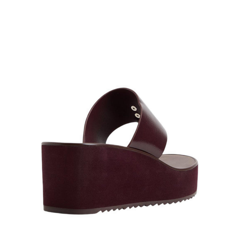 Penelopy Women's Beach Sandals - Burgundy