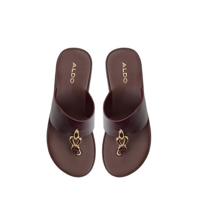 Penelopy Women's Beach Sandals - Burgundy