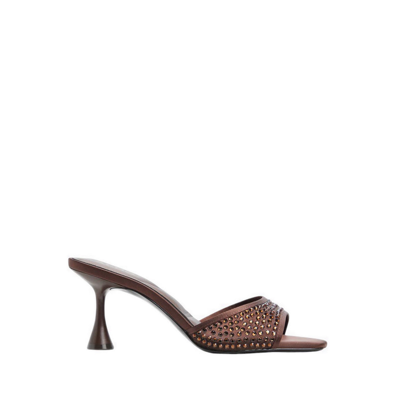 Agatha Women's Heeled Sandals - Dark Brown