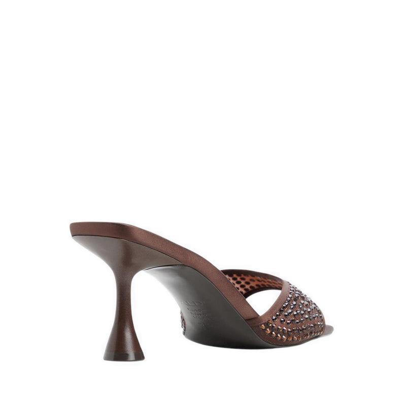 Agatha Women's Heeled Sandals - Dark Brown