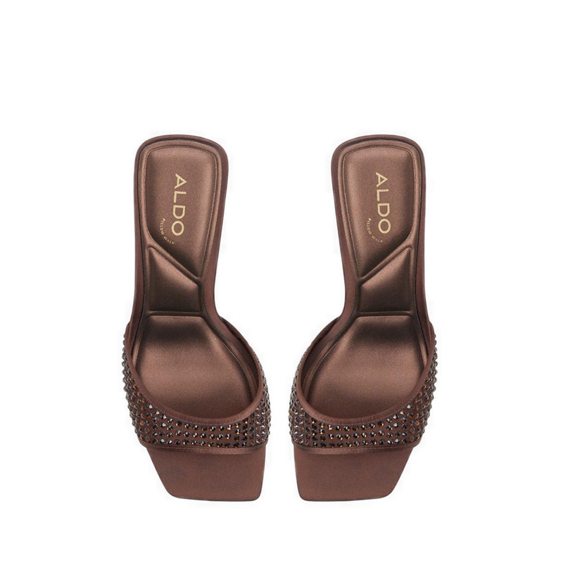 Agatha Women's Heeled Sandals - Dark Brown
