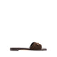 Alo Women's Flat Sandals - Dark Brown