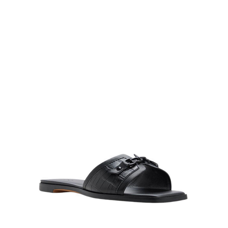 Alo Women's Flat Sandals - Black