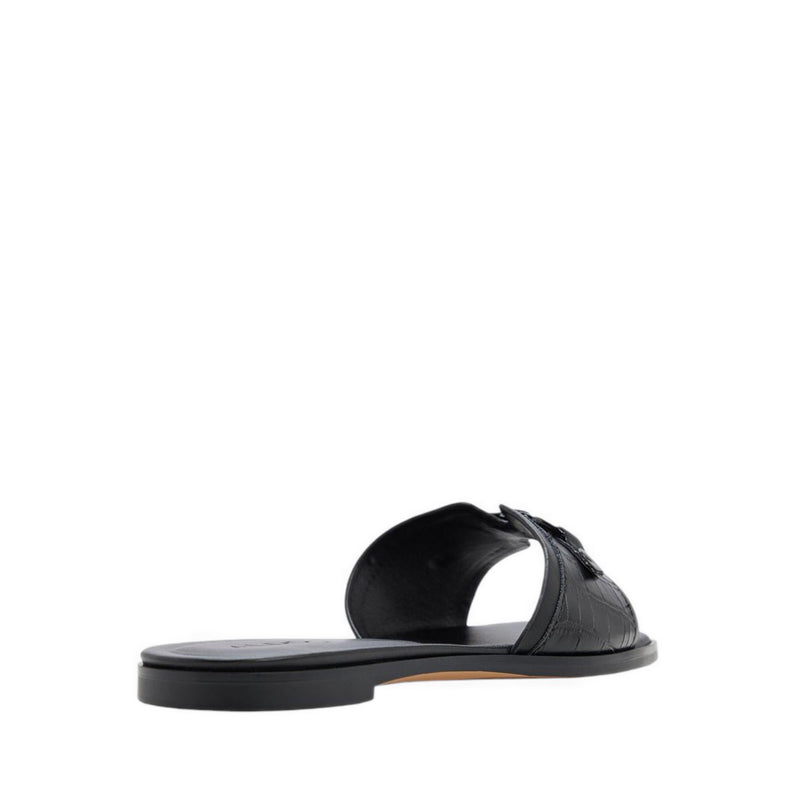 Alo Women's Flat Sandals - Black