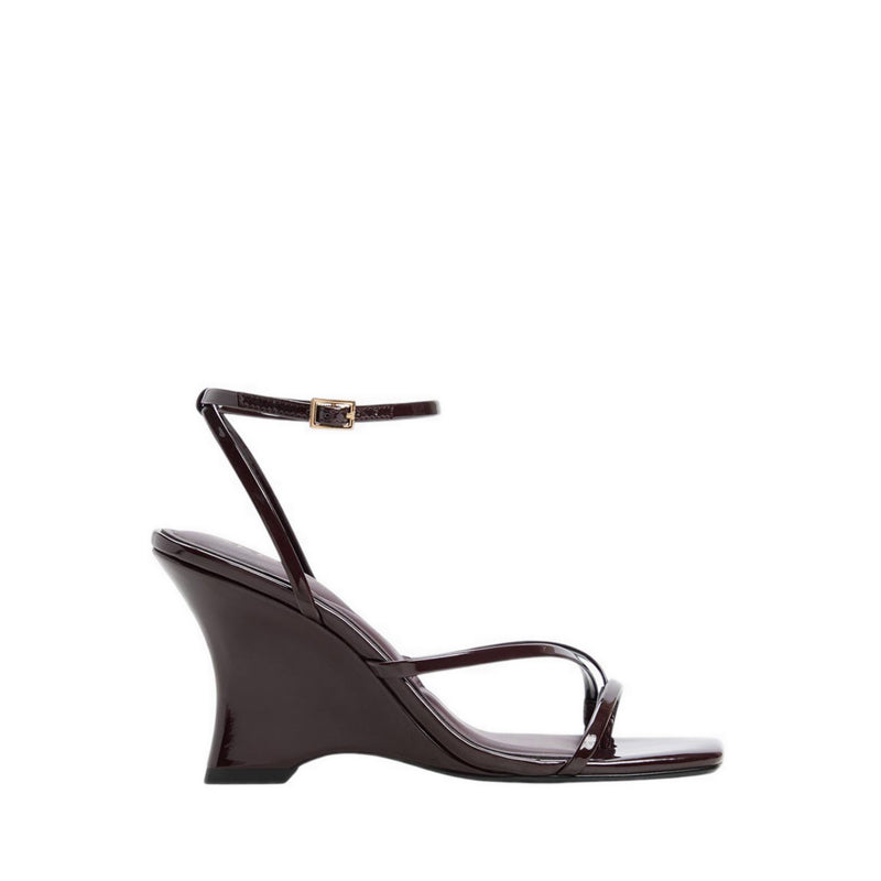 Lexina Women's Heeled Sandals - Burgundy