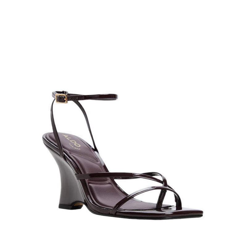 Lexina Women's Heeled Sandals - Burgundy