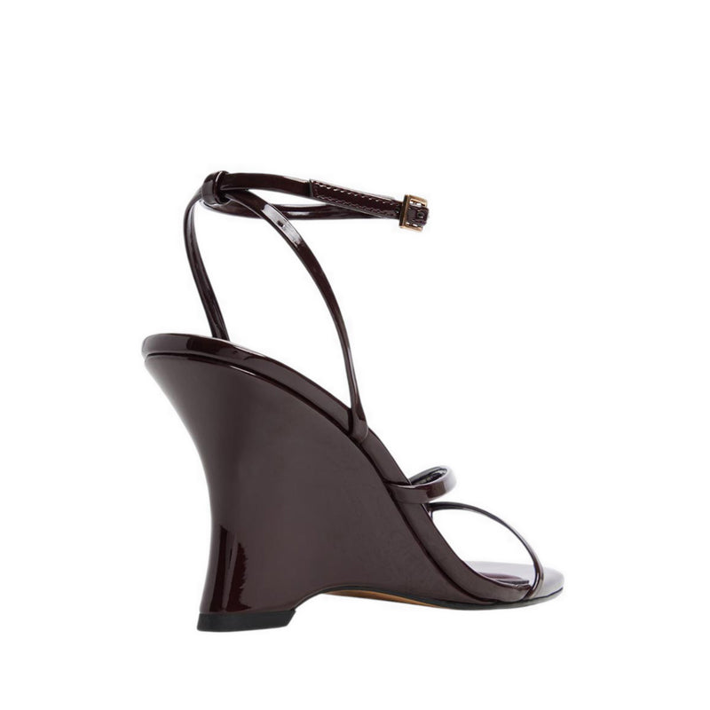 Lexina Women's Heeled Sandals - Burgundy