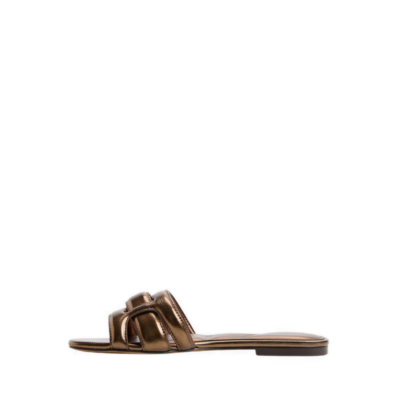 Elenaria Women's Flat Sandals - Bronze