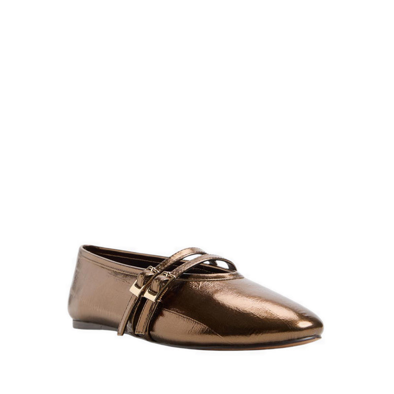 Ulelibaen Women's Ballerinas & Mary Janes - Bronze