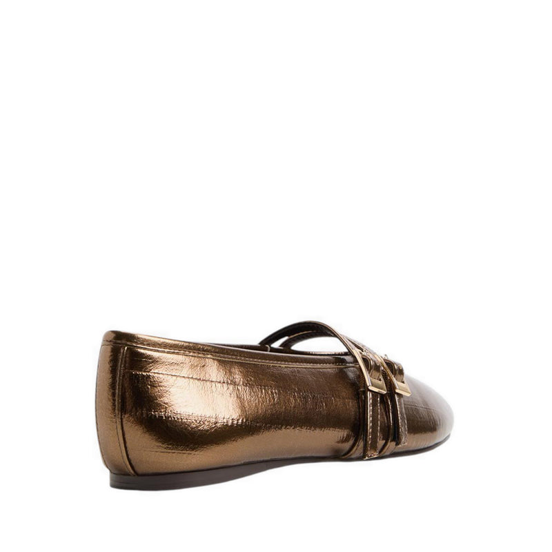 Ulelibaen Women's Ballerinas & Mary Janes - Bronze