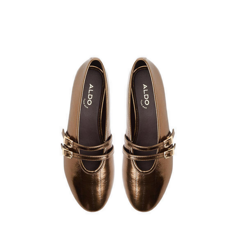 Ulelibaen Women's Ballerinas & Mary Janes - Bronze