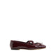 Olllie Women's Ballerinas & Mary Janes - Dark Red