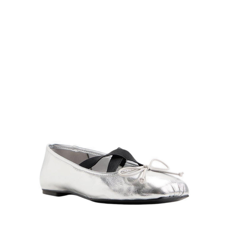 Olllie Women's Ballerinas & Mary Janes - Silver