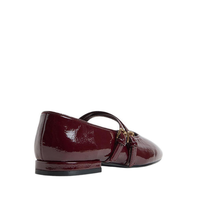 Elinora Women's Ballerinas & Mary Janes - Bordo