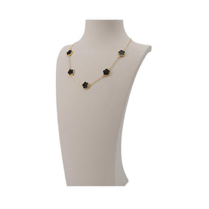Bloomae Women's Necklace - Dark Green