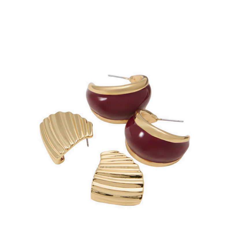Aurorria Earrings Red