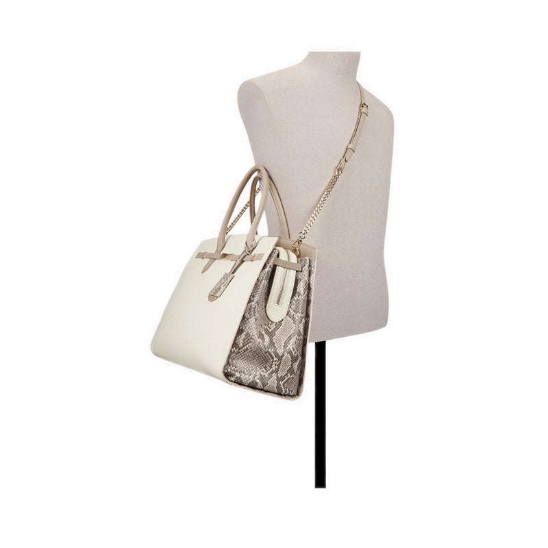 Claudiea Women's Tote Bag - Cream Multi