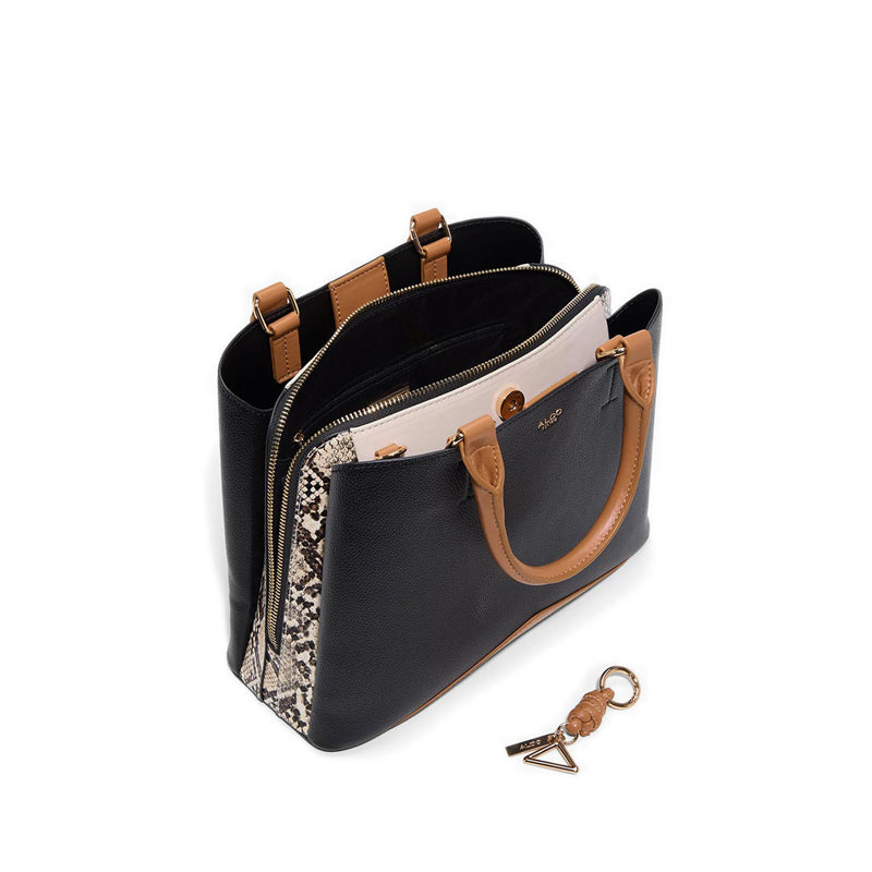 Legorietta Women's Satchel Black Combo