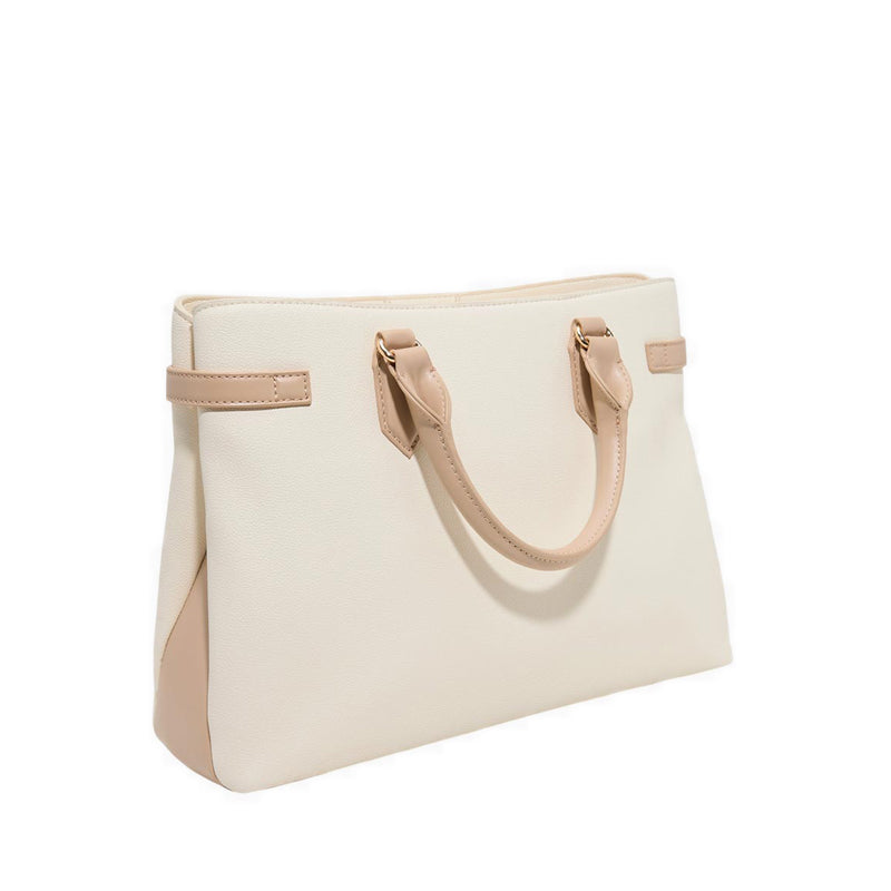 Hermynie Women's Satchel - Cream Multi