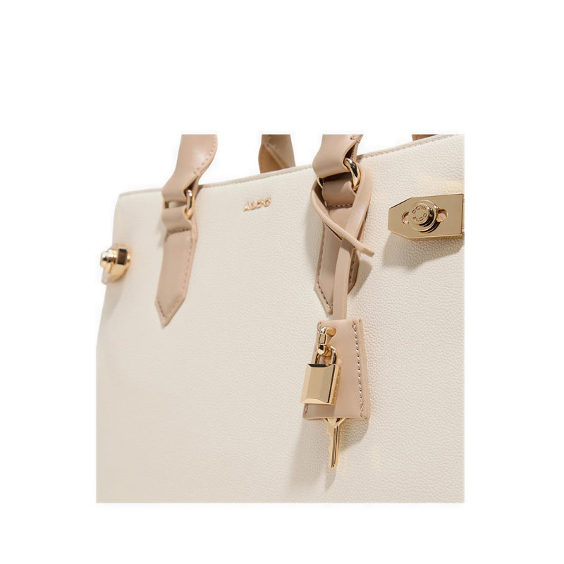 Hermynie Women's Satchel - Cream Multi