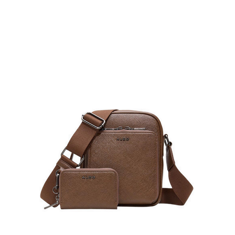 Maximiliann Men's  Crossbody Bags - Medium Brown