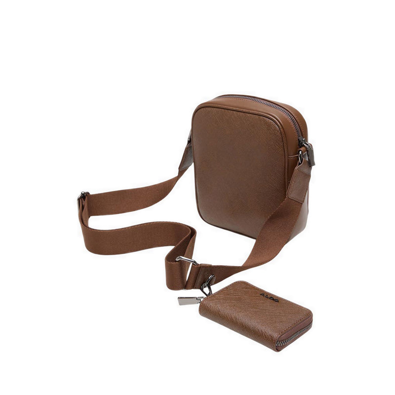 Maximiliann Men's  Crossbody Bags - Medium Brown
