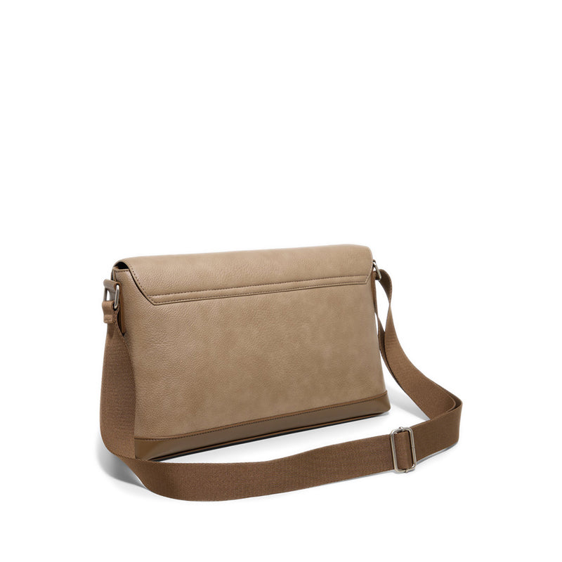 Raemond Men's Messenger Taupe