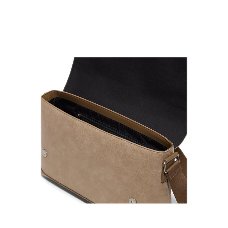 Raemond Men's Messenger Taupe
