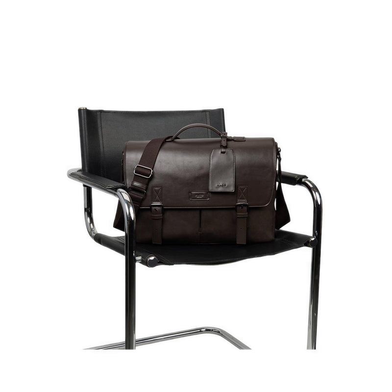 Prescot Men's Messenger Bag - Medium Brown