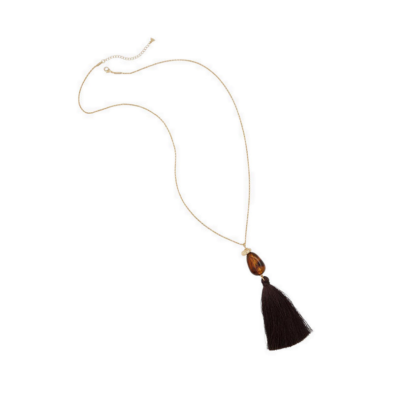 Kezia Women's Necklace - Other Brown