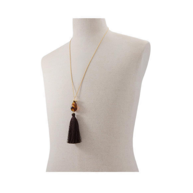 Kezia Women's Necklace - Other Brown